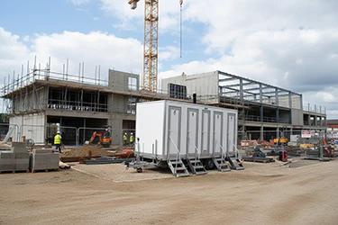 Toilet and shower trailer available for Oxford outdoor events