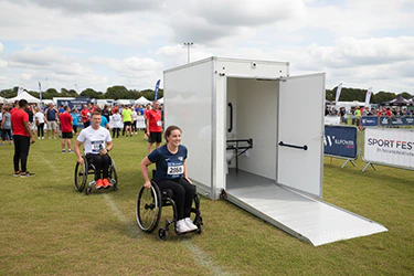 Oxford accessible event shower trailers
